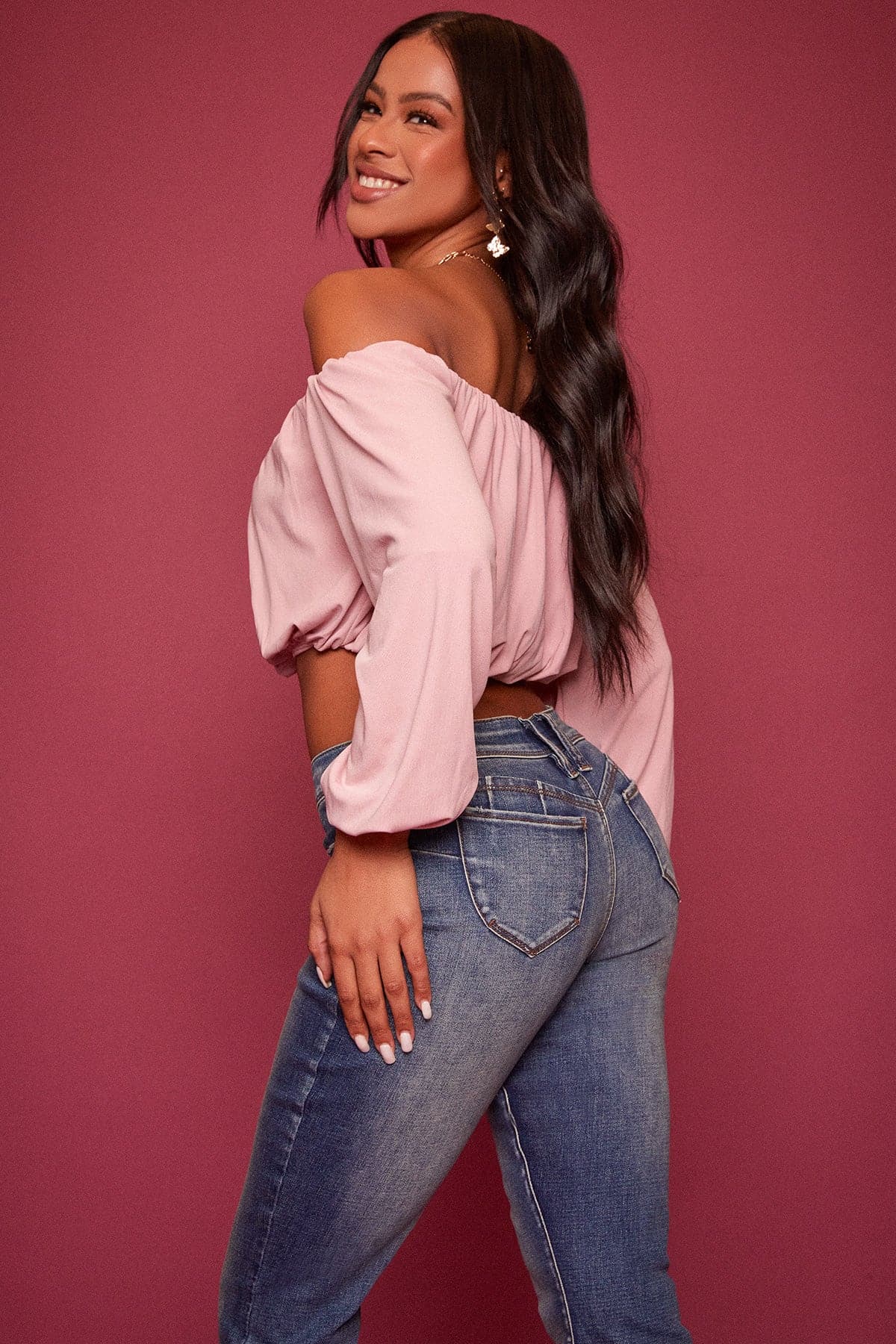 Sustainable WannaBettaButt Mid Rise Bootcut Jeans