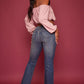 Sustainable WannaBettaButt Mid Rise Bootcut Jeans