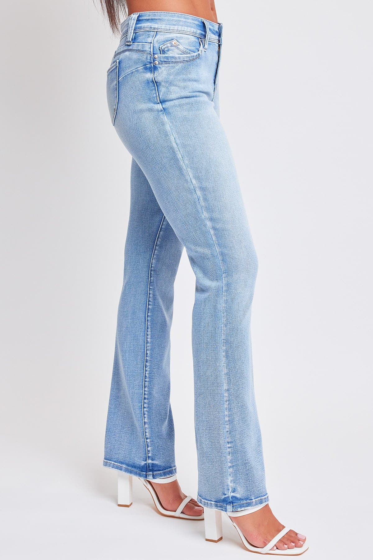 Sustainable WannaBettaButt Mid Rise Bootcut Jeans