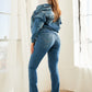 Sustainable WannaBettaButt Mid Rise Bootcut Jeans
