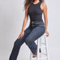 Sustainable WannaBettaButt Mid Rise Bootcut Jeans