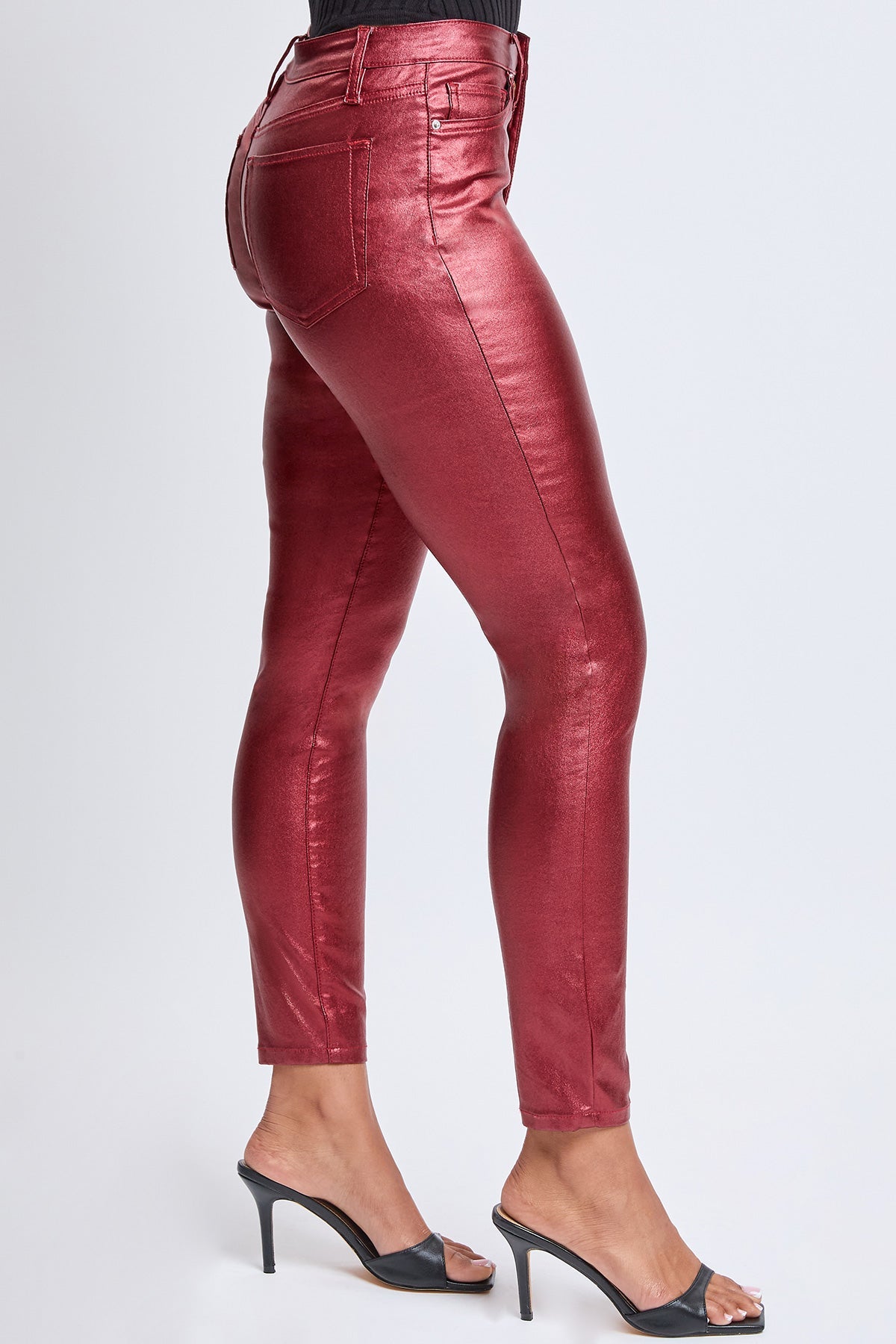 Hyperstretch Skinny Metallic Pants