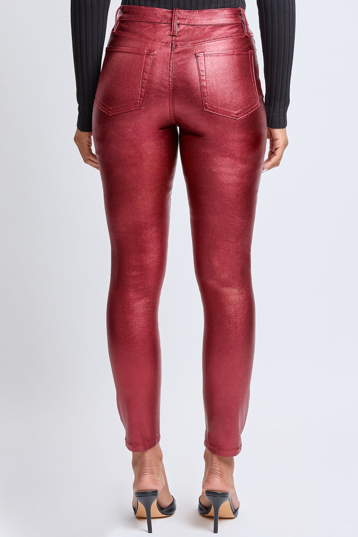 Hyperstretch Skinny Metallic Pants