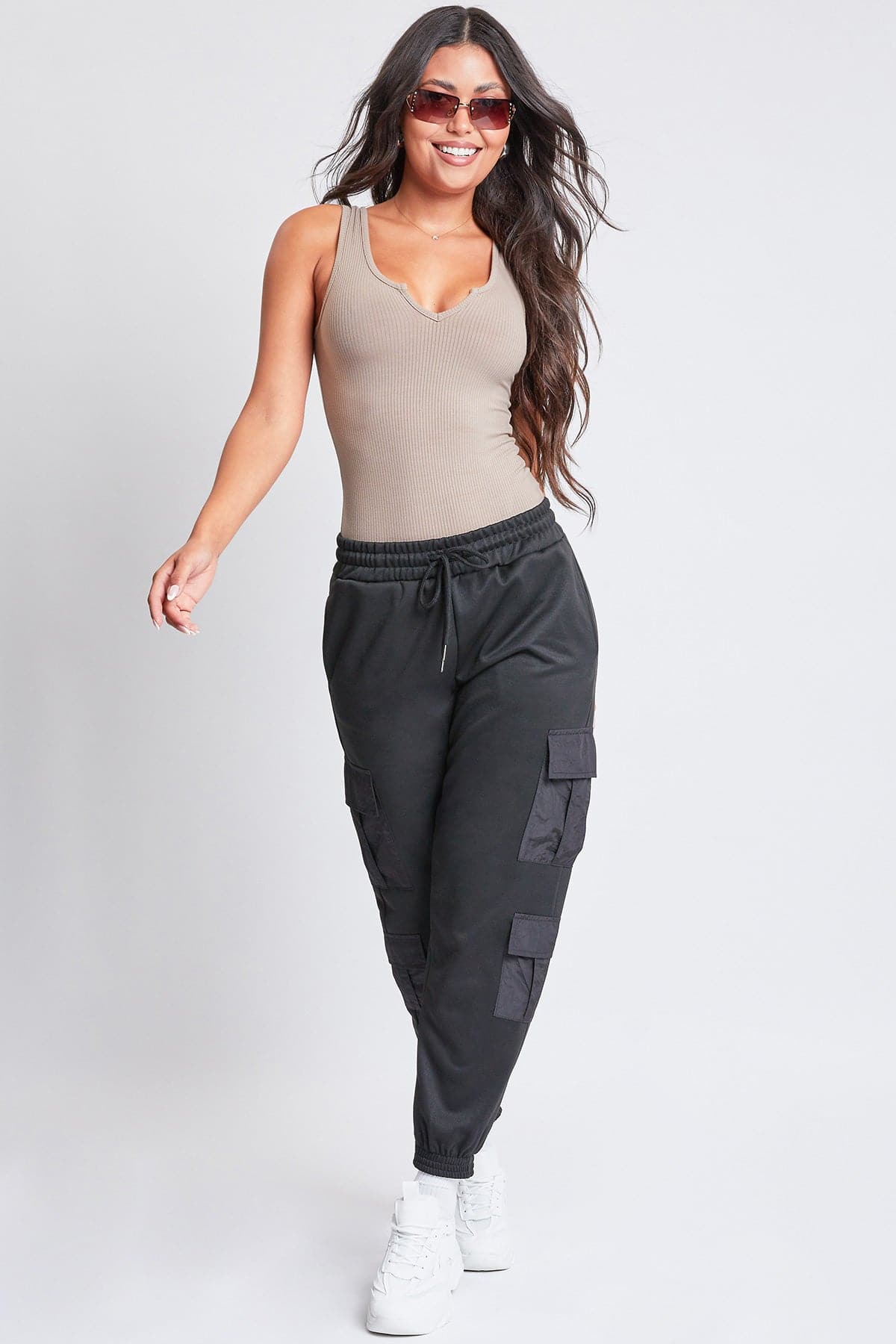 Joggers with Nylon Pockets