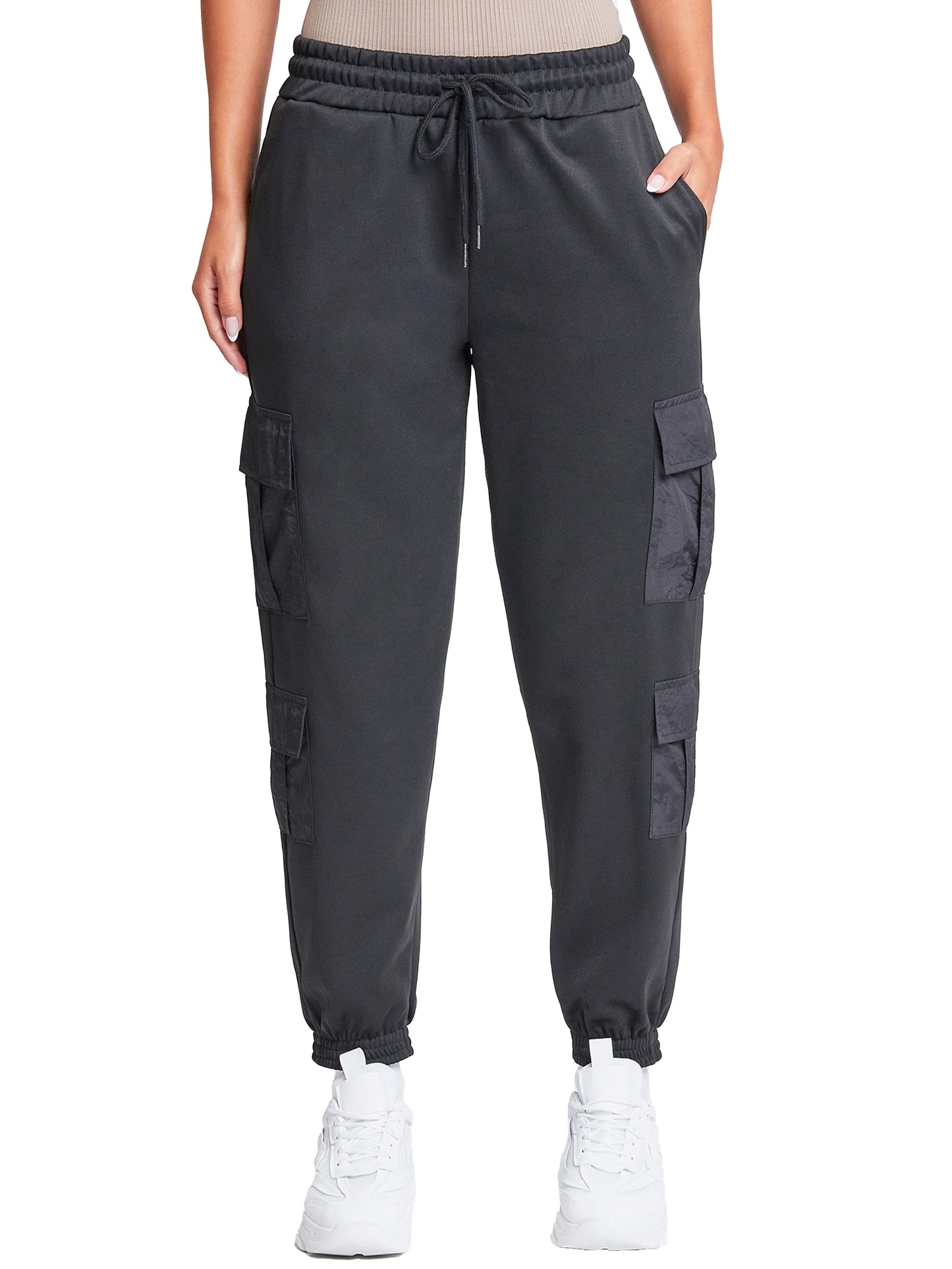 Joggers with Nylon Pockets