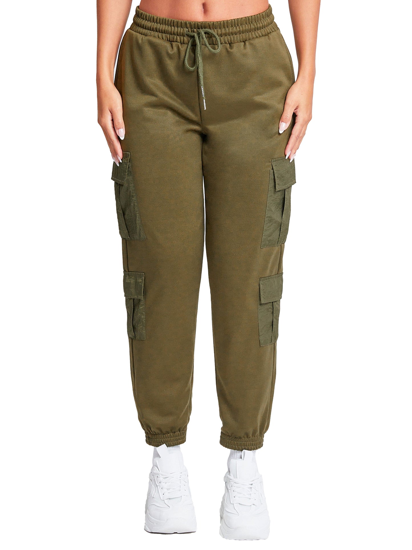 Joggers with Nylon Pockets