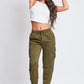 Joggers with Nylon Pockets