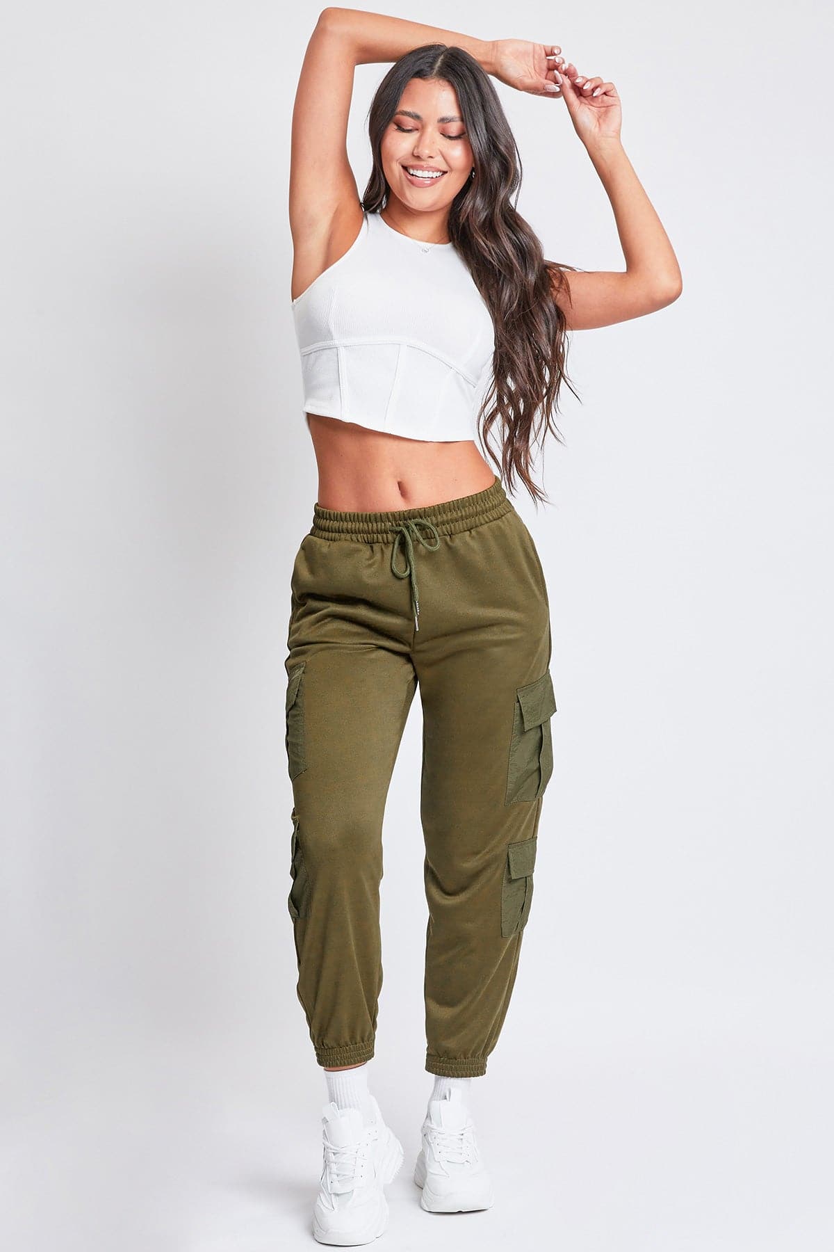 Joggers with Nylon Pockets