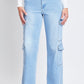 Women’s Wide Leg Double Cargo Jeans