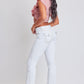 Women's Heavy Stitch Bootcut Jeans with Embroidered Pockets