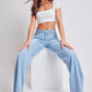 Essential Low Rise Wide Leg Jeans