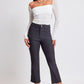 Women's Hyperstretch Cropped Kick Flare Leg Pants
