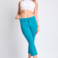 Women's Hyperstretch Cropped Kick Flare Leg Pants
