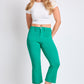 Women's Hyperstretch Cropped Kick Flare Leg Pants