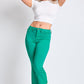Women's Hyperstretch Cropped Kick Flare Leg Pants