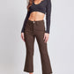 Women's Hyperstretch Cropped Kick Flare Leg Pants
