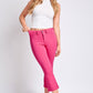 Women's Hyperstretch Cropped Kick Flare Leg Pants