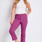 Women's Hyperstretch Cropped Kick Flare Leg Pants