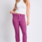 Women's Hyperstretch Cropped Kick Flare Leg Pants