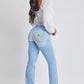 Heavy Stitch Mid Rise Bootcut w/ Embroidery