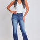Heavy Stitch Mid Rise Bootcut w/ Embroidery