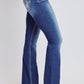 Heavy Stitch Mid Rise Bootcut w/ Embroidery