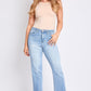 Luxe Cropped Straight Leg Jeans