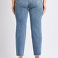 Luxe Cropped Straight Leg Jeans