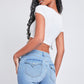 Women's Essential Mid Rise Bootcut Jeans