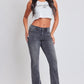 Women's Bootcut Jeans with Flap Pockets