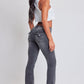 Women's Bootcut Jeans with Flap Pockets