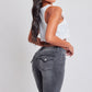 Women's Bootcut Jeans with Flap Pockets