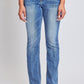 Women's Bootcut Jeans with Flap Pockets
