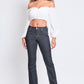 Women's Bootcut Jeans with Flap Pockets