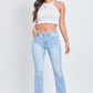Women's Essential Fray Hem Flare - Regular