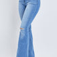 Women's Essential Fray Hem Flare - Regular