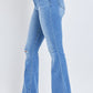 Women's Essential Fray Hem Flare - Regular
