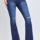 Women's Essential Fray Hem Flare - Regular