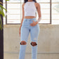 Women's Hybrid Dream Mom Fit Ankle Jeans