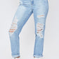 Women's Hybrid Dream Mom Fit Ankle Jeans