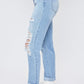 Women's Hybrid Dream Mom Fit Ankle Jeans