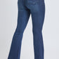 Essential Distressed Flare Jeans-Distressed