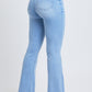 Essential Distressed Flare Jeans-Distressed