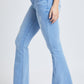 Essential Distressed Flare Jeans-Distressed