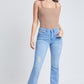 Essential Distressed Flare Jeans-Distressed