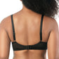 Casey Wired Padded Plunge Seamless T-shirt Bra - Black