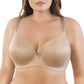 Casey Wired Padded Plunge Seamless T-shirt Bra - E. Nude