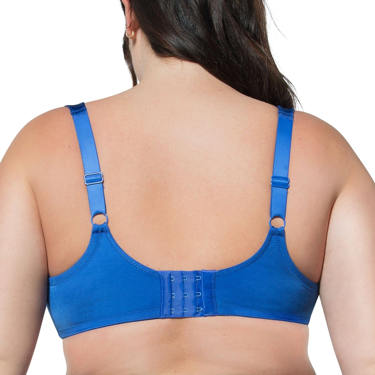 Full Bust Lace Unlined Wired Bra - Sapphire