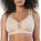 Dalis Full Busted and Curvy Wire Free Bralette  - Bare