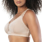 Dalis Full Busted and Curvy Wire Free Bralette  - Bare